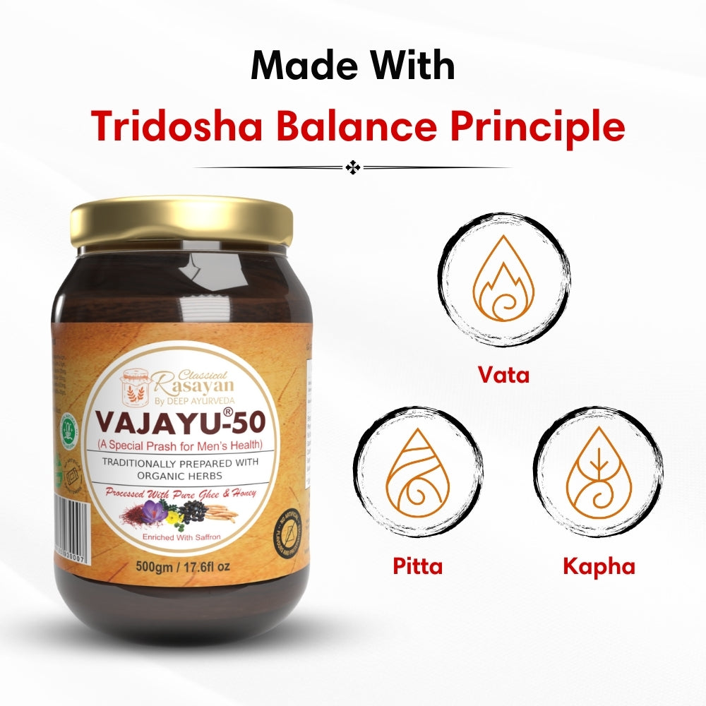Vajayu® 50 Ayurvedic Superfood for Men's Health