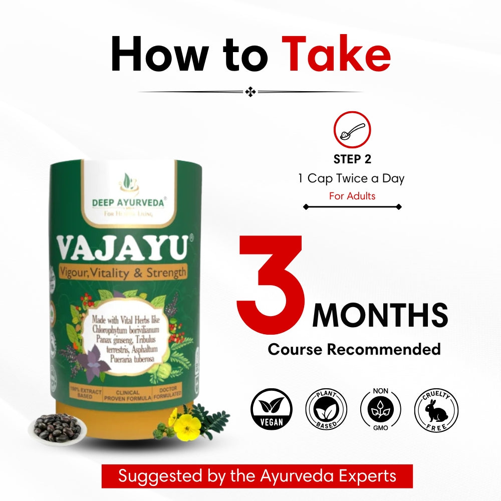 Vajayu® For Men's Health | Boost Strength, Energy, & Stamina