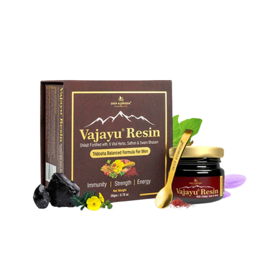 Vajayu Shilajit Gold Resin Plus With Gold & Kesar