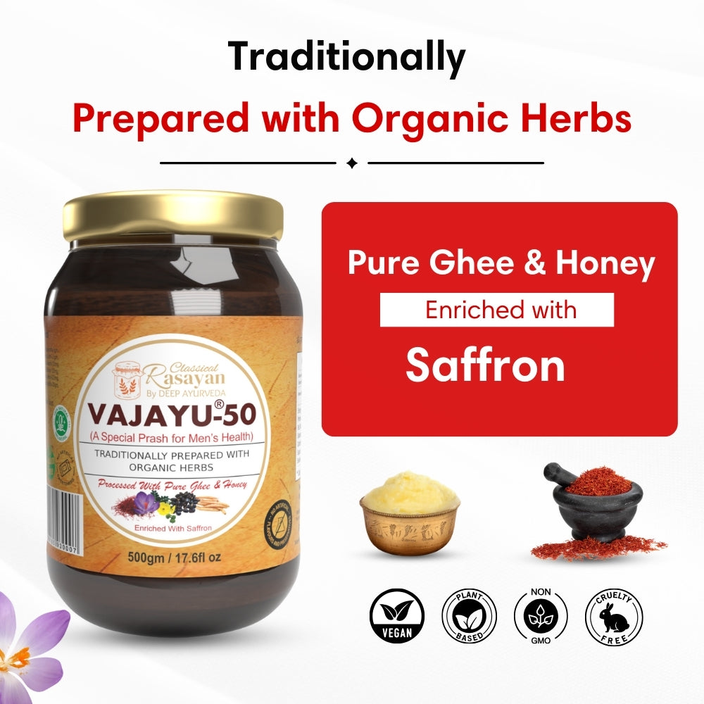 Vajayu® 50 Ayurvedic Superfood for Men's Health