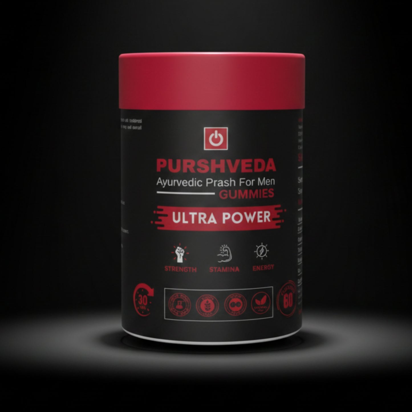 Purshveda Ayurvedic Gummies for Men | Ultra Power