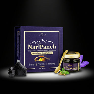 NariPanch Shilajit Resin Ayurvedic Blend for Women’s Vitality & Wellness