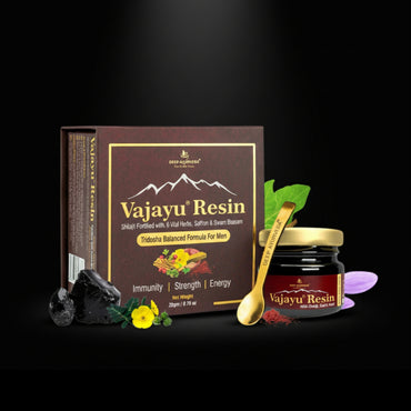 Vajayu Shilajit Gold Resin Plus With Gold & Kesar